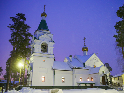 Храм в поселке Солнечный